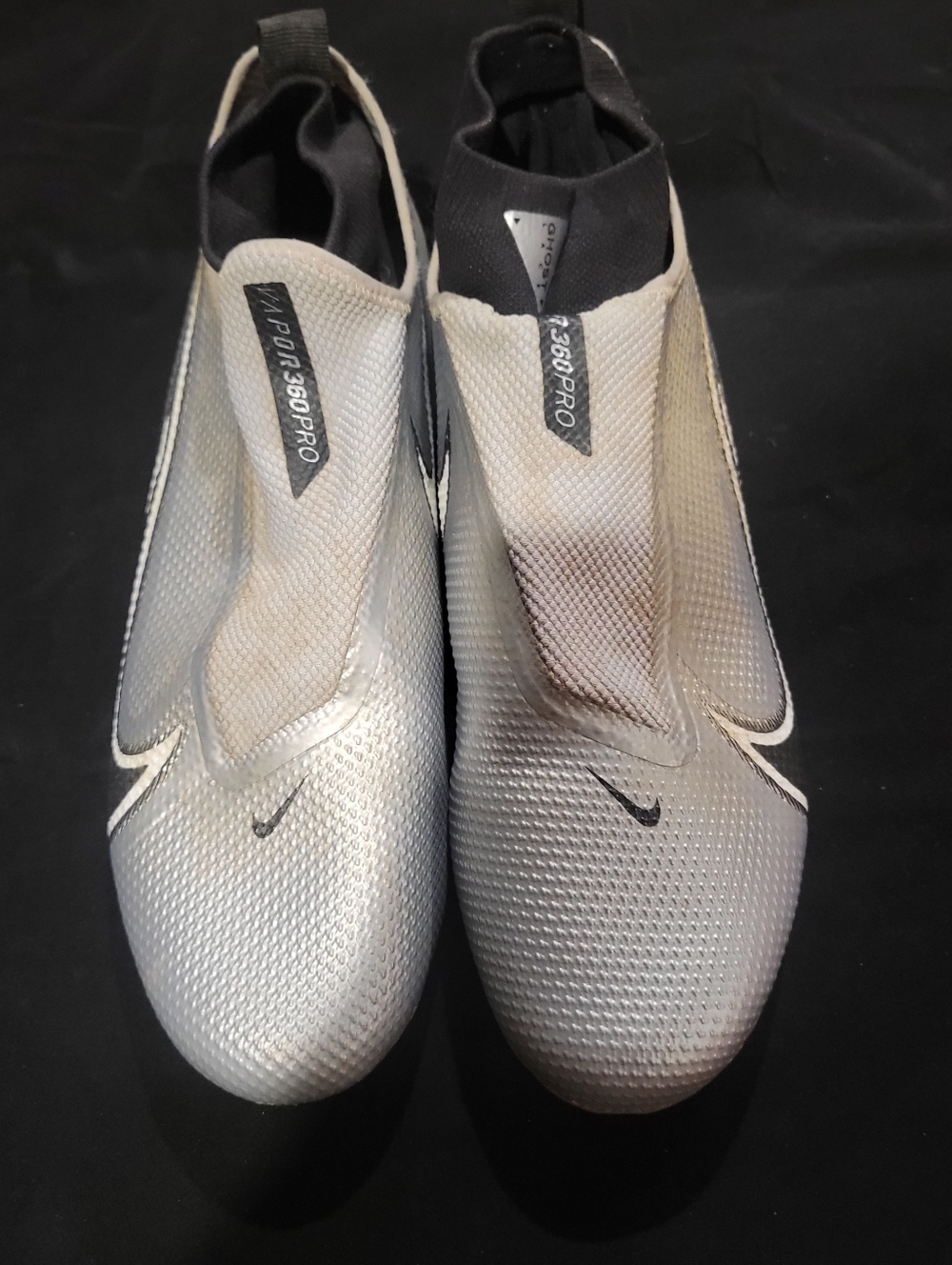 Nike Vapor Edge Pro 360  'White Black' DO1143-100 Football Cleats size 11